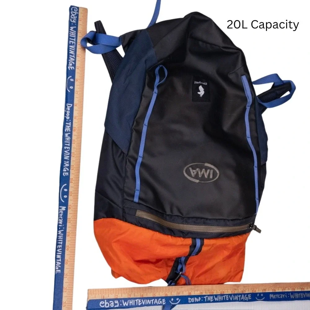 Cotopaxi Moda 20L Backpack‎ Unisex OS Graphite Orange Cinch Laptop Bag Gorpcore